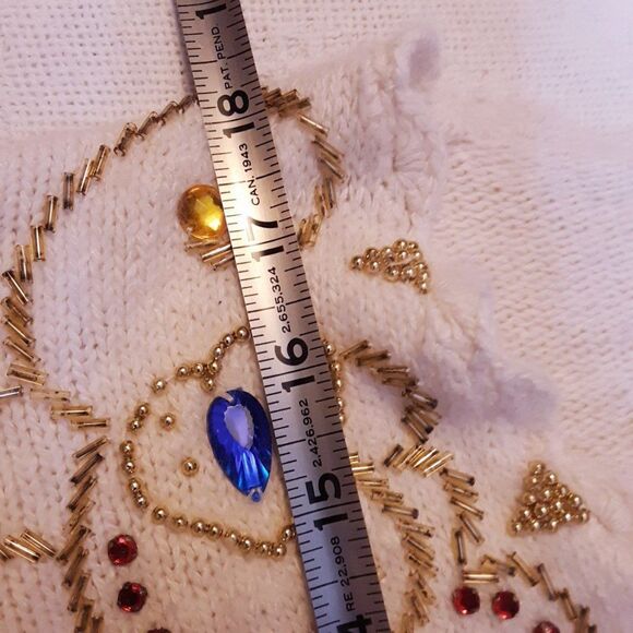 Vintage Marnie West Women's size S Knit Cardigan Top - Picture 9 of 11